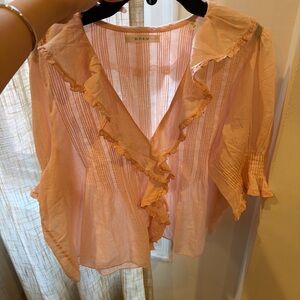 Doen Henri top in blush